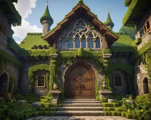 rivendell,riftwar,maplecroft,marycrest,render,arenanet,fairy tale castle,netherwood,3d render,dandelion hall,briarcliff,devilwood,northrend,ravenwood,rendered,lyonshall,lofland,strangehold,monastery,forest chapel,Photography,Artistic Photography,Artistic Photography 03