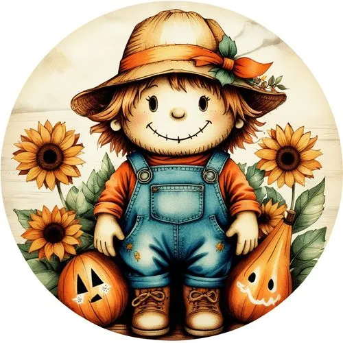 autumn icon,pumpkin patch,scarecrow,pumpkin autumn,autumn theme,seasonal autumn decoration