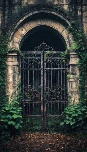 creepy doorway,haunted cathedral,church door,old door,iron gate,doorways,garden door,the door,nunery,iron door,lychgate,gate,doorway,stone gate,churchyards,dereliction,gateway,front gate,lost place,wood gate,Conceptual Art,Graffiti Art,Graffiti Art 07