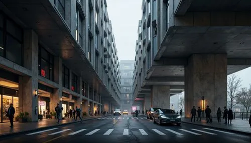 urban landscape,nihonbashi,pedestrianized,warszawa,pedestrian lights,city highway,guangzhou,streetscape,marunouchi,tamachi,streetscapes,superhighways,potsdamer platz,skyways,underpasses,city corner,yurakucho,montparnasse,mvrdv,azrieli