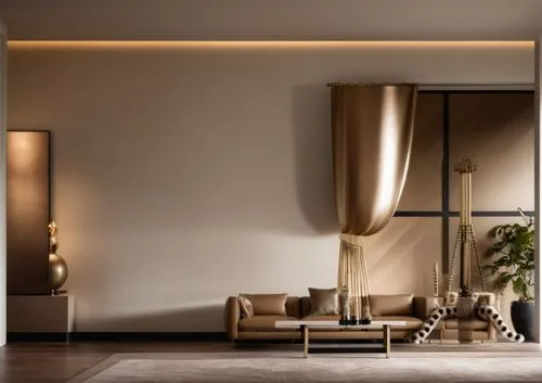gold stucco frame,gold wall,bronze wall,contemporary decor,interior modern design,bamboo curtain,modern decor,room divider,interior decoration,luxury home interior,livingroom,stucco wall,search interior solutions,interior decor,gold foil corner,interior design,gold lacquer,corten steel,living room,wall plaster,Photography,General,Realistic