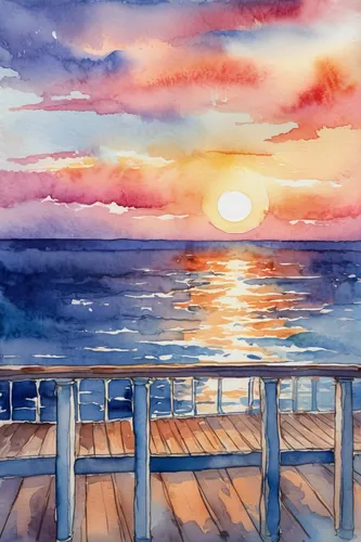 watercolor background,watercolor,watercolor painting,watercolors,watercolor sketch,water color,coast sunset,watercolor paint,watercolor blue,water colors,watercolour,watercolor paper,watercolor tea,sunset,watercolor frame,watercolor cafe,sun and sea,watercolor texture,watercolour frame,sea landscape,Illustration,Paper based,Paper Based 25