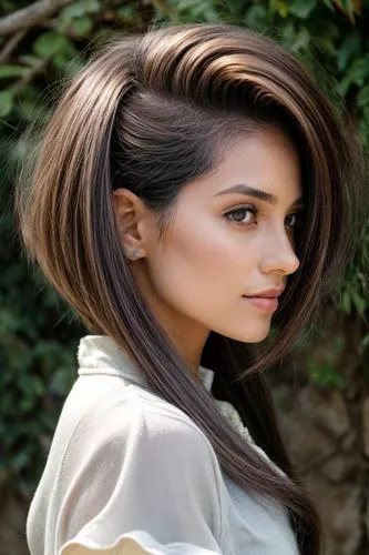 cabelo ruivo, ,asymmetric cut,smooth hair,indian celebrity,layered hair,indian girl,indian,humita,pixie-bob,artificial hair integrations,half profile,romantic look,indian woman,hair shear,amitava saha