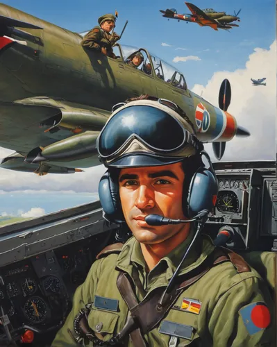 During a military operation, a pilot confidently acknowledged 'Jawohl!' as they received clearance for takeoff.,glider pilot,north american a-36 apache,siai-marchetti sf.260,patrol suisse,tucano-toco,