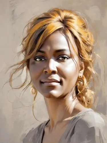 woman portrait,african woman,artist portrait,portrait of christi,photo painting,girl portrait,digital painting,world digital painting,face portrait,nigeria woman,portrait of a woman,oil painting,african american woman,portrait of a girl,custom portrait,portrait,woman thinking,portrait background,young woman,sighetu marmatiei,Digital Art,Impressionism