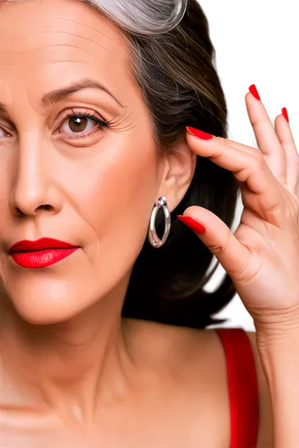 whigfield,feldshuh,anti aging,graying,facelifts,cantoral,lupone,retinol,blepharoplasty,injectables,greying,juvederm,trucco,menopause,vintage makeup,jayaprada,lady in red,microdermabrasion,aging icon,cruella de ville,Illustration,American Style,American Style 09