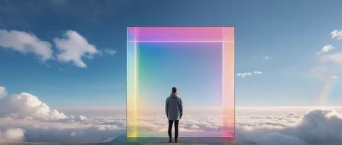 prism,rainbow background,heaven gate,rainbow bridge,rainbow pencil background,parallel worlds,heavenly ladder,light spectrum,window to the world,dimensional,illusion,magic mirror,vapor,ascending,think outside the box,mirror house,prismatic,gradient effect,ascension,dimension,Photography,General,Realistic