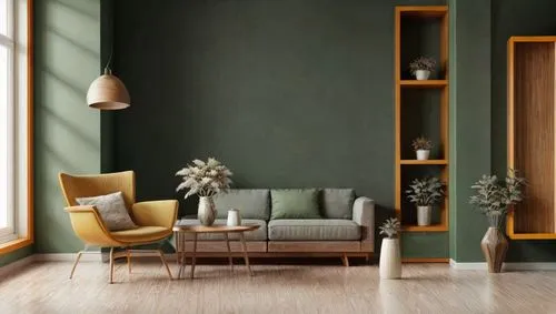 danish furniture,modern decor,contemporary decor,sitting room,mid century modern,scandinavian style,trend color,seating furniture,danish room,home interior,interior decor,patterned wood decoration,hallway space,green living,furniture,livingroom,modern room,wooden wall,intensely green hornbeam wallpaper,geometric style