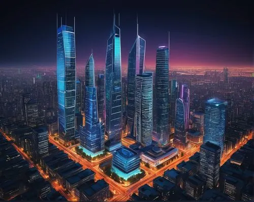 guangzhou,cybercity,dubia,dubai,mubadala,urban towers,cyberport,ctbuh,coruscating,capcities,shanghai,skyscrapers,coruscant,tianjin,international towers,supertall,cybertown,megacorporation,megacorporations,doha,Conceptual Art,Sci-Fi,Sci-Fi 20