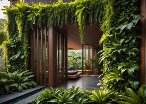 garden design sydney,fernery,amanresorts,landscape designers sydney,landscape design sydney,entryway,rainforest,tropical greens,hanging plants,tropical jungle,tropical forest,tunnel of plants,greenery,tree ferns,wintergarden,plant tunnel,epiphytes,garden door,ferns,entryways,Conceptual Art,Daily,Daily 22