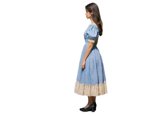 girl in a long dress,dirndl,vintage dress,country dress,dorothy,vintage girl,a girl in a dress,vintage background,transparent background,girl in a long dress from the back,pinafore,hutterite,smocked,antique background,doll dress,vintage woman,nessarose,petticoat,denim background,petticoats,Art,Artistic Painting,Artistic Painting 04