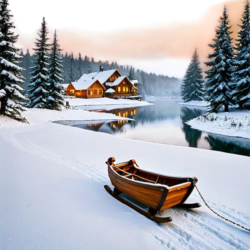 snow landscape,snowy landscape,winter landscape,christmas landscape,winter background,snow scene,dug out canoe,winter lake,winter house,wooden sled,christmas snowy background,boat landscape,beautiful landscape,lapland,winter village,landscape background,sleigh ride,home landscape,snowmobiles,sleds,Conceptual Art,Sci-Fi,Sci-Fi 19