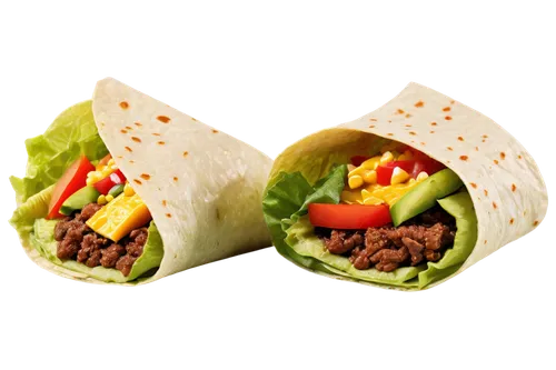 Mexican dish, burrito, wrapped in foil, colorful ingredients, beef or chicken filling, lettuce, tomatoes, cheese, salsa, sour cream, avocado slices, crispy tortilla, folded corners, steam rising, appe