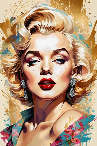 marilyn monroe,marylin monroe,marylyn monroe - female,pop art style,cool pop art,marilyn,fashion illustration,effect pop art,pop art woman,pop art effect,modern pop art,pop art girl,pop art,pop art colors,fashion vector,adobe illustrator,girl-in-pop-art,painted lady,world digital painting,gold paint stroke,Illustration,American Style,American Style 05