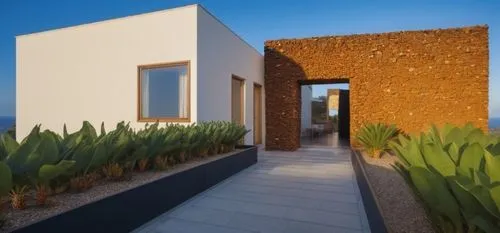 dunes house,vivienda,cubic house,xerfi,siza,stucco frame