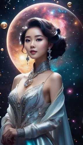 delenn,qixi,fantasy picture,astrologer,xianwen,jinling,Conceptual Art,Sci-Fi,Sci-Fi 30