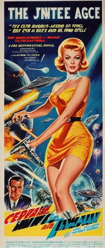 atomic age,italian poster,film poster,advertisement,general atomics,poster,travel trailer poster,at the age of,vintage advertisement,space tourism,space voyage,edsel ranger,satellite express,science fiction,edsel citation,science-fiction,action-adventure game,a3 poster,sci fi,javelin,Conceptual Art,Sci-Fi,Sci-Fi 29