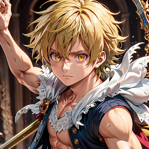 adonis,leo,howl,sanji,joseph,neptune,king sword,nelore,golden haired,perseus,cain,alexander,male character,golden sun,greek god,swordsman,ruler,ren,easter banner,claudius,Anime,Anime,General