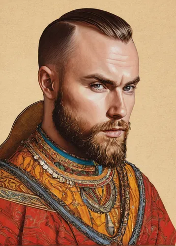 chainlink,portrait background,lokportrait,grand duke,viking,htt pléthore,grand duke of europe,dwarf sundheim,scot,fantasy portrait,king caudata,botargo,tudor,custom portrait,bolognese,the roman centurion,bust of karl,conquistador,cullen skink,pat,Art,Classical Oil Painting,Classical Oil Painting 19