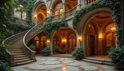 outside staircase,staircase,entryway,staircases,cochere,hallway,winding staircase,walkway,conservatory,stairs,archways,stairway,entranceway,rivendell,escalera,escaleras,the threshold of the house,stone stairs,stairways,entryways,Photography,General,Realistic