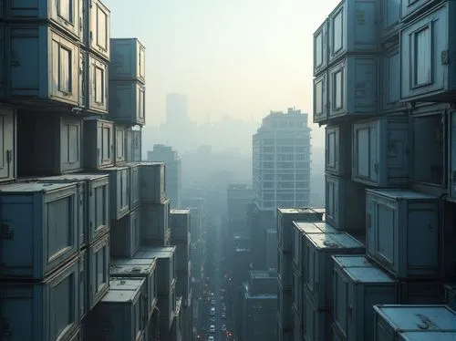 high rises,microdistrict,highrises,scampia,metropolis,density,coruscant,city blocks,urban landscape,cityscape,shanghai,apartment blocks,city scape,urbanworld,urbanization,kaidan,smog,megacities,cityview,atmospheres,Photography,General,Realistic