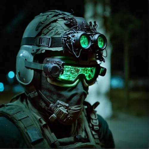 cyber glasses,patrol,ventilation mask,operator,face shield,goggles,high-visibility clothing,respirator,pollution mask,eod,drone operator,green smoke,ffp2 mask,respirators,face protection,light mask,fuze,call sign,infiltrator,gas mask