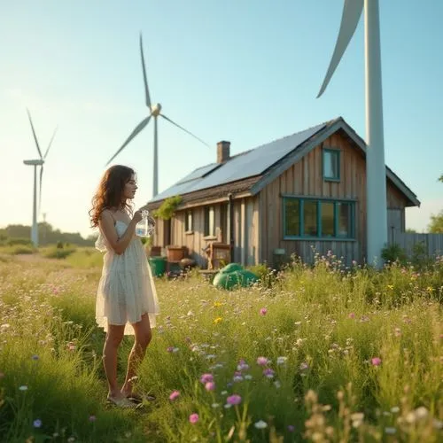 wind park,windenergy,solarcity,cleantech,fields of wind turbines,wind power,windpower,renewable energy,wind power generation,ecovillages,wind power generator,wind energy,energysolutions,renewable,enercon,energy transition,renewables,renewable enegy,park wind farm,little girl in wind,Photography,General,Realistic