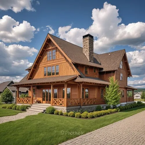 log home,hovnanian,new england style house,country estate,log cabin,beautiful home,Photography,General,Realistic