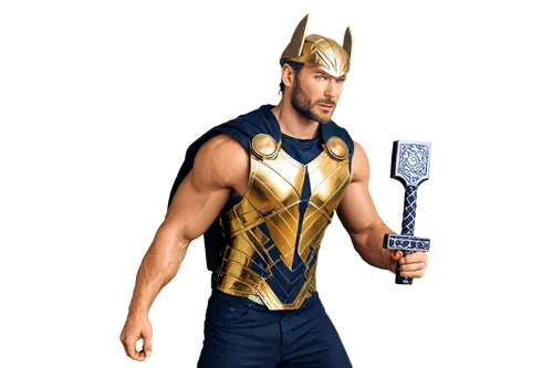 thor,god of thunder,cleanup,marvel figurine,poseidon god face,dane axe,norse,a hammer,celebration cape,actionfigure,claw hammer,scepter,axe,lokdepot,loki,ball-peen hammer,action figure,pickaxe,poseidon,costume accessory,Illustration,Realistic Fantasy,Realistic Fantasy 07