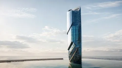 building hanging by the mountain floating above lake,tallest hotel dubai,largest hotel in dubai,skyscapers,hotel barcelona city and coast,jumeirah beach hotel,renaissance tower,the skyscraper,glass fa