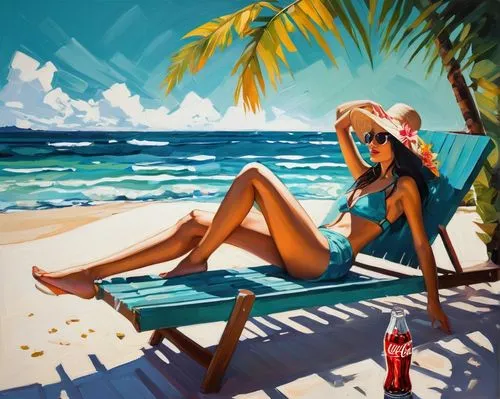 bahama,colada,coladas,verano,vacansoleil,beach background,waikiki,fau,summer background,honolulu,tahiti,ann,santa claus at beach,coca cola,cabana,lanikai,kanaloa,world digital painting,bula,paraiso,Conceptual Art,Oil color,Oil Color 08