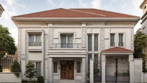 athens art school,old town house,bendemeer estates,house hevelius,two story house,classical architecture,house front,house with caryatids,french building,private house,house facade,residential house,athenaeum,model house,villa,frame house,doll's house,frontage,art nouveau,built in 1929,Architecture,Villa Residence,Modern,Andalusian Renaissance