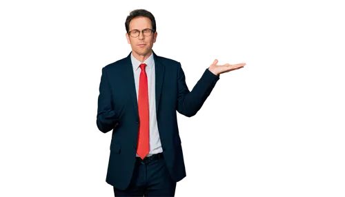 Middle-aged man, administrator, office setting, formal wear, black suit, white shirt, tie, glasses, short brown hair, slight stubble, confident expression, hands clasped together, standing upright, pa