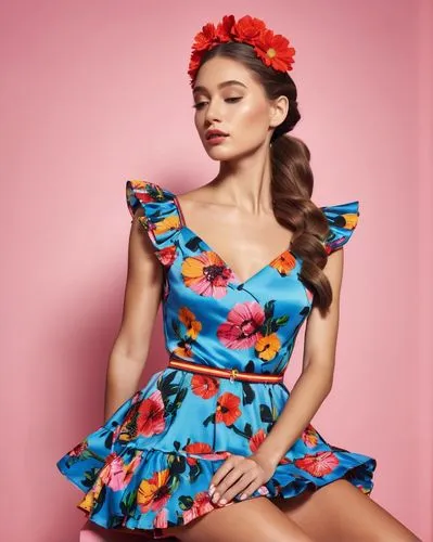 floral dress,floral,colorful floral,pin-up model,pin-up girl,valentine day's pin up,vintage floral,social,flamenca,retro pin up girl,valentine pin up,pin up girl,flowered,retro pin up girls,floral background,floral heart,pin-up girls,ylonen,floral skirt,guelaguetza,Illustration,Vector,Vector 05