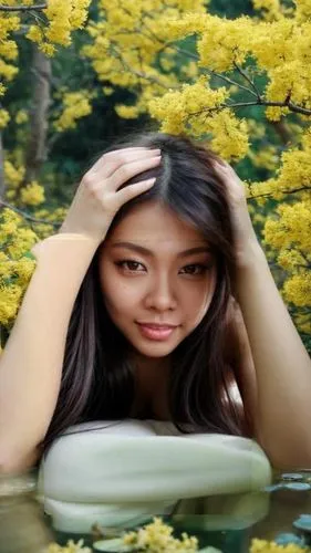 blurred background,girl in flowers,flower background,ylonen,dyesebel,spring background