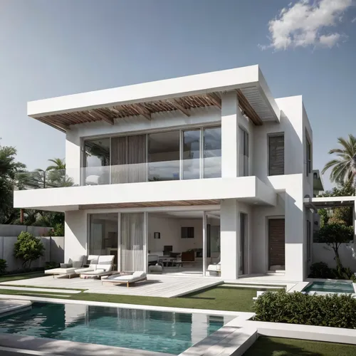 modern house,modern architecture,holiday villa,luxury property,contemporary,villas,pool house,florida home,tropical house,villa,house shape,3d rendering,dunes house,bendemeer estates,modern style,resi