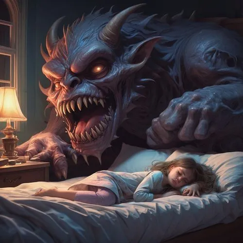 bad dream,nightmare,bedfellow,nightmares,krampus,lycanthrope,insomnia,bedfellows,bedwetting,noctuid,leemon,ravenloft,bedbugs,lycanthropes,possesion,bogeyman,sleepwalkers,insomniacs,bedtime,lycanthropy,Conceptual Art,Fantasy,Fantasy 01