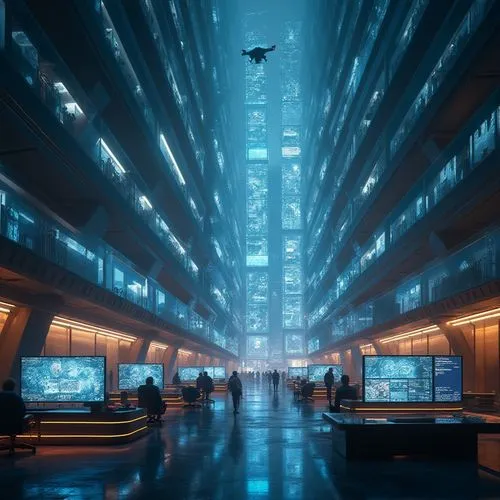 cybercity,cyberport,futuristic landscape,cyberscene,futuristic,sky space concept,dystopian,cyberia,scifi,bladerunner,cyberview,futuristic art museum,cybertown,sci - fi,cyberpunk,skyscraper,metropolis,polara,the skyscraper,cyberworld,Photography,General,Realistic