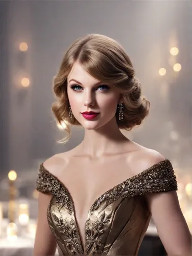 barbie doll,wax figures,pearl necklace,enchanting,gold foil,model doll,porcelain doll,doll's facial features,golden weddings,rhinestones,golden haired,queen of the night,gold jewelry,pearl necklaces,elegant,vanity fair,gold glitter,bridal accessory,bridal jewelry,glittering