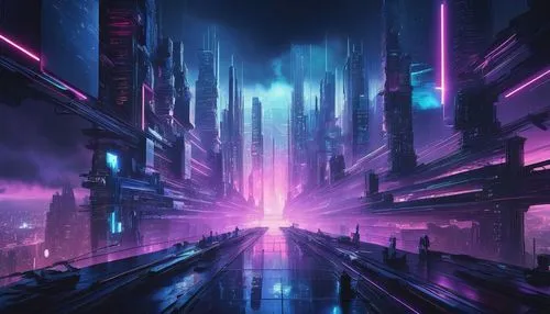 futuristic landscape,cybercity,cyberia,cyberpunk,cyberworld,cyberport,cybertown,metropolis,cyberscene,cybertron,synth,futuristic,cityscape,polara,scifi,fantasy city,ultraviolet,cyberview,cyberspace,vapor,Art,Classical Oil Painting,Classical Oil Painting 08