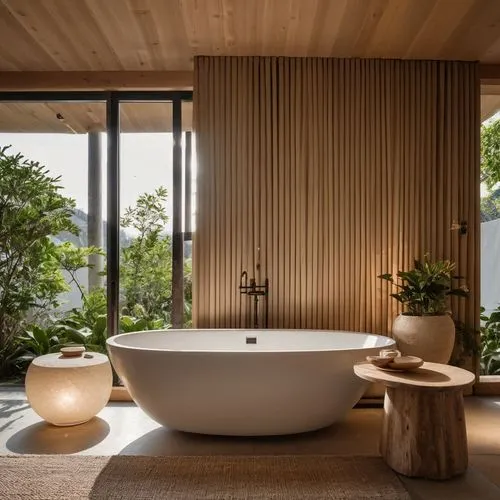 modern minimalist bathroom,bamboo curtain,luxury bathroom,garden design sydney,landscape design sydney,bathtub,tub,landscape designers sydney,bamboo plants,modern decor,interior modern design,bathtub accessory,wooden sauna,mid century modern,contemporary decor,junshan yinzhen,archidaily,mid century house,hawaii bamboo,japanese-style room