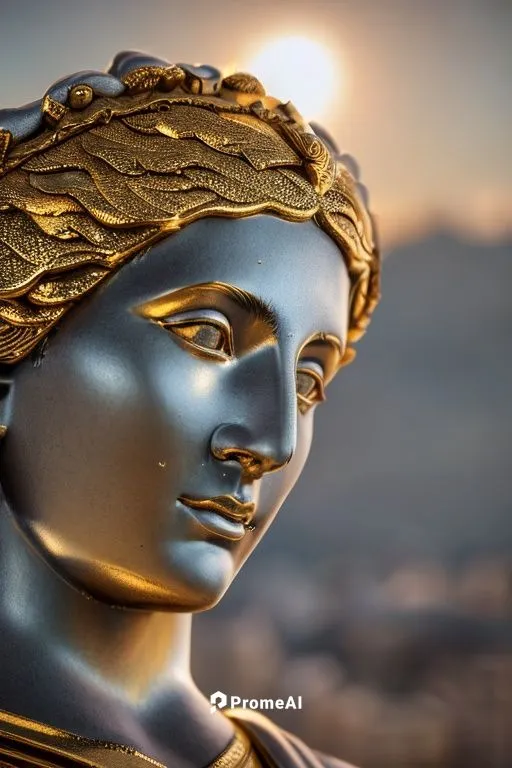 Godess Athena,woman sculpture,goddess of justice,lady justice,caryatid,justitia,athena,ancient egyptian girl,cleopatra,kourion,angel moroni,golden crown,decorative figure,figure of justice,golden mask