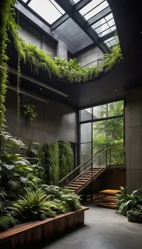 atriums,wintergarden,atrium,fernery,plant tunnel,tunnel of plants,landscaped,benaroya,amanresorts,winter garden,forest house,green plants,modern office,lobby,hanging plants,roof garden,garden design sydney,biopiracy,garden of plants,breezeway,Conceptual Art,Daily,Daily 05