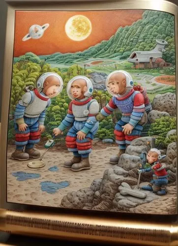 astronauts,mission to mars,framed paper,apollo program,soyuz,astronautics,buzz aldrin,lego frame,popeye village,space tourism,moon base alpha-1,christmas gingerbread frame,cosmonaut,moon landing,space art,copper frame,gnomes at table,wood frame,peanuts,frame illustration,Common,Common,Natural