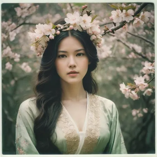 beautiful girl with flowers,girl in flowers,flower fairy,plum blossom,vintage asian,plum blossoms,japanese floral background,spring blossom,pear blossom,cherry blossom,jasmine blossom,sakura blossom,spring crown,spring blossoms,the plum flower,white blossom,japanese woman,cherry blossoms,almond blossoms,floral japanese,Photography,Documentary Photography,Documentary Photography 03