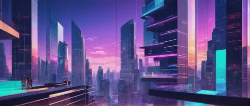 cybercity,futuristic landscape,cityscape,colorful city,cyberworld,cybertown,metropolis,fantasy city,cityzen,city skyline,synth,skyscrapers,cyberscene,futurist,cyberport,shinjuku,skyscraping,atmospheres,mainframes,futuristic,Conceptual Art,Daily,Daily 21