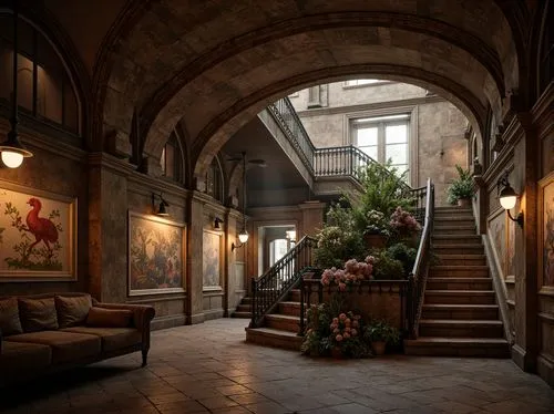 hallway,banff springs hotel,lobby,cochere,entrance hall,casa fuster hotel,breezeway,foyer,hotel lobby,entryway,entranceways,atriums,entranceway,entryways,biltmore,hallway space,passageway,hearst,staircase,anteroom