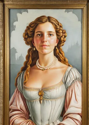 mona lisa,portrait of a girl,portrait of a woman,the mona lisa,custom portrait,girl in a historic way,woman holding pie,young woman,jane austen,victorian lady,romantic portrait,portrait of christi,copper frame,young lady,pferdeportrait,la violetta,vintage female portrait,young girl,isabel,art nouveau frame