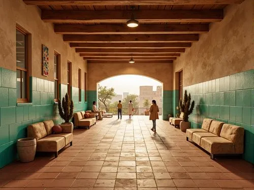 breezeway,patios,corridor,patio,hallway,train station passage,courtyard,courtyards,inside courtyard,lobby,corridors,hacienda,walkway,underpass,terracotta tiles,marrakesh,underpasses,pedway,entry path,entryway