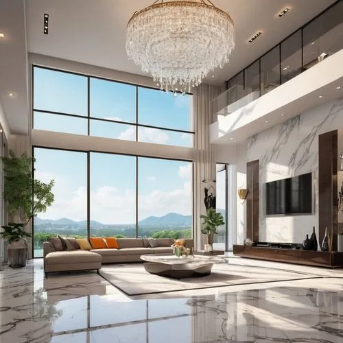 luxury home interior,penthouses,interior modern design,modern living room,luxury property,modern decor,contemporary decor,luxury home,interior design,luxury bathroom,luxury real estate,home interior,living room,3d rendering,modern room,glass wall,great room,interior decoration,lobby,livingroom,Illustration,American Style,American Style 13